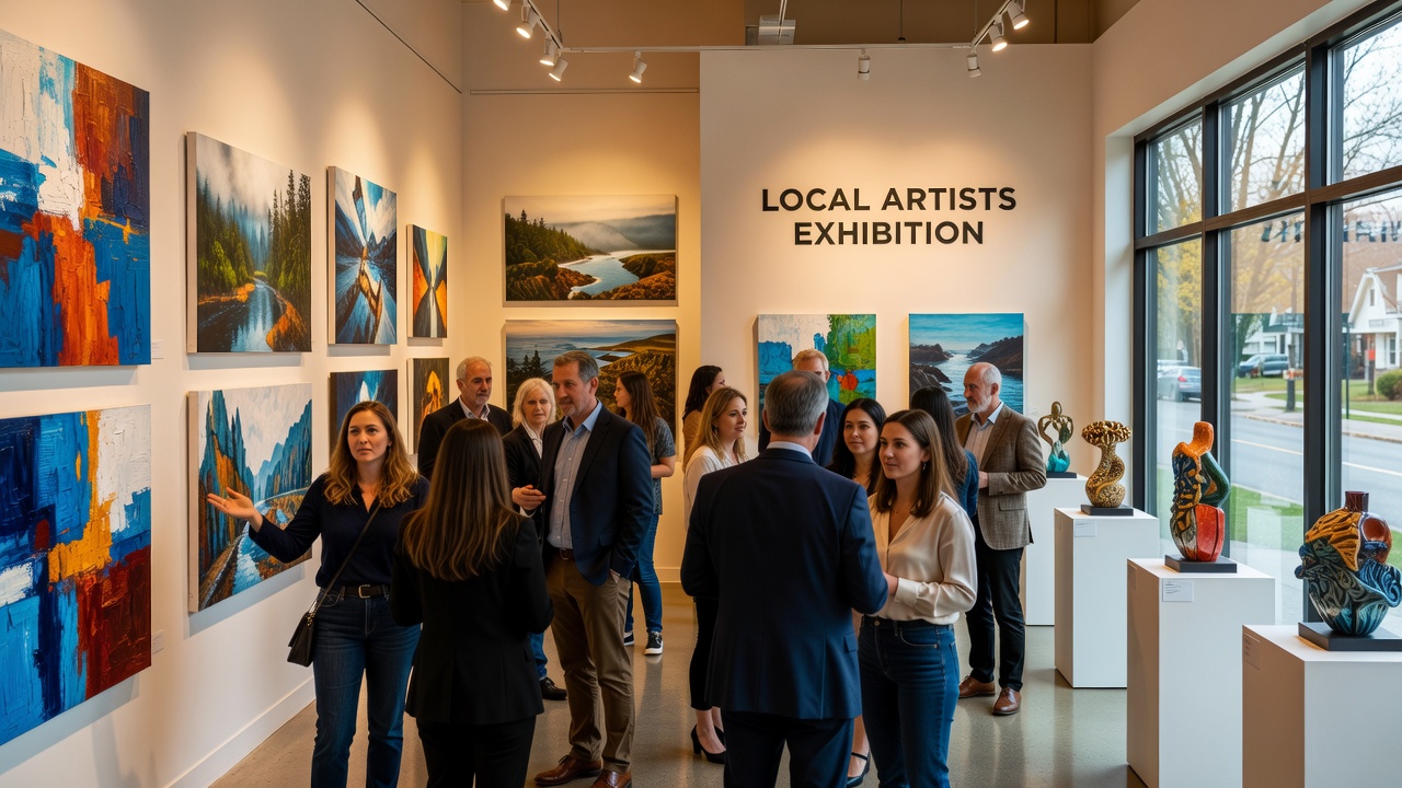 Fircrest Gallery Hosts Local Artists Exhibition